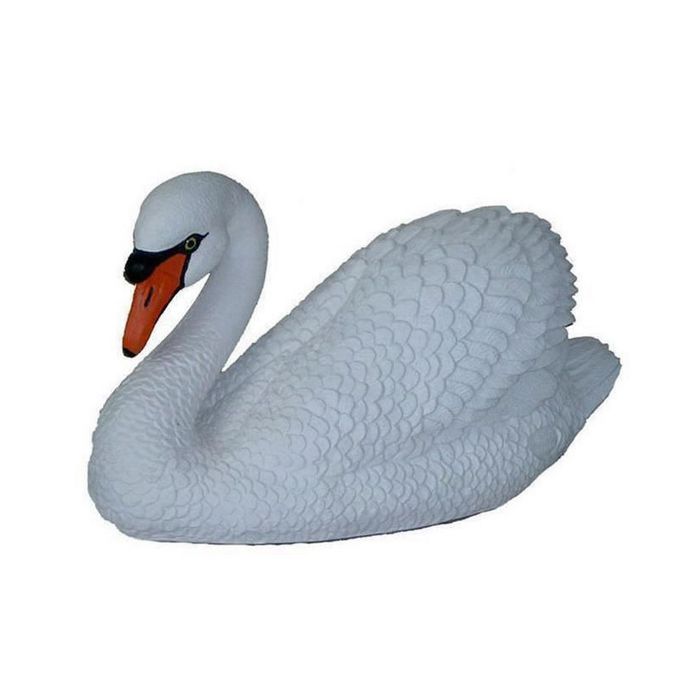 Schwan lebensgroß Dekorationsfigur