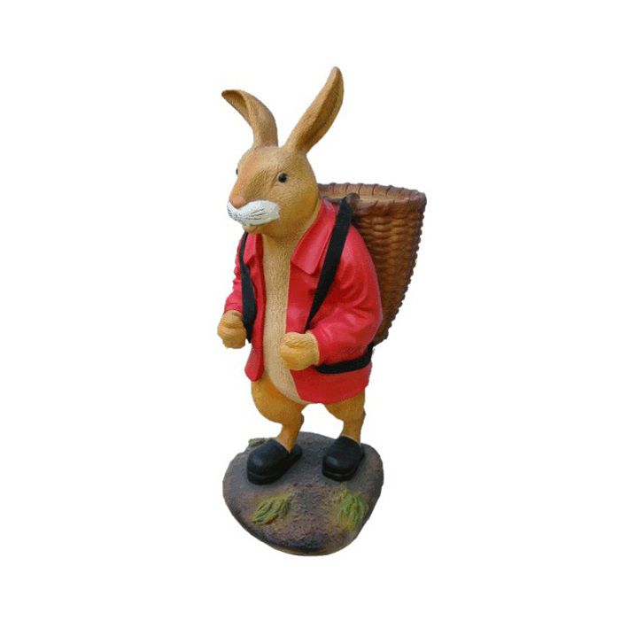 Osterhase mit Kiepe. groß keine Angabe