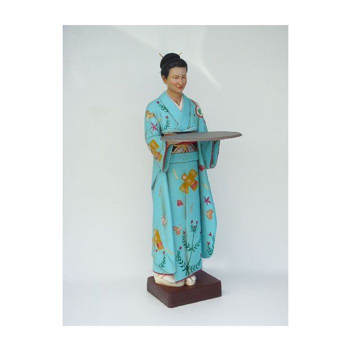 Japanische Geisha lebensgroß Dekorationsfigur