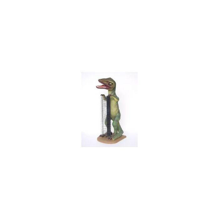 Dinosaurier mit CD-Ständer verkleinert Aufbewahrung