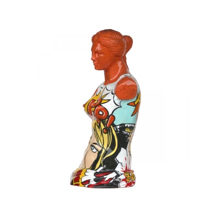 Venus Torso im PopArt Style lebensgroß Dekorationsfigur