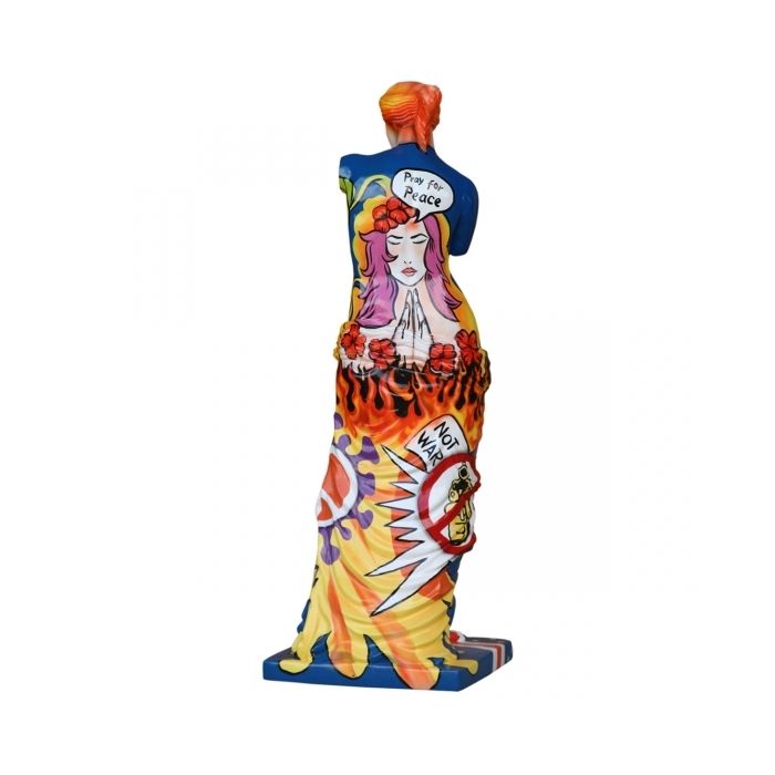 Venus künstlerisch bemalt im PopArt Style - griechische Göttin lebensgroß Deko- & Werbefigur