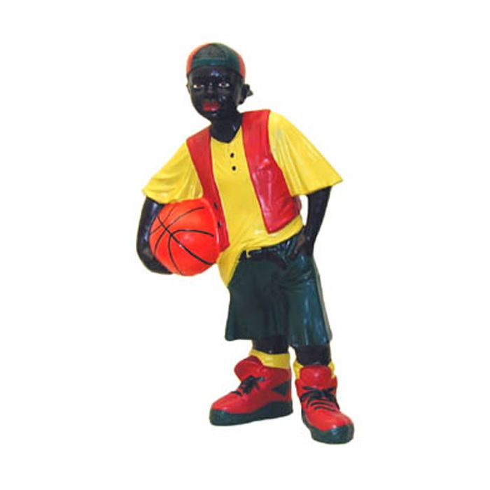 Basketballer klein verkleinert Dekorationsfigur