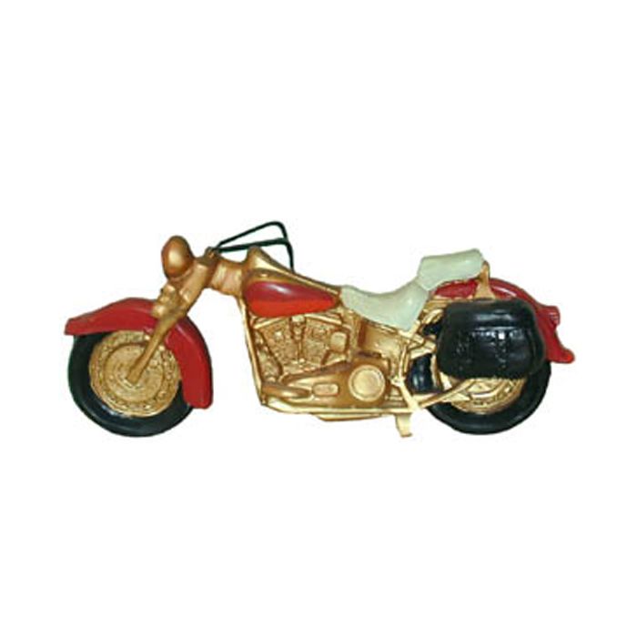 Motorrad verkleinert Dekorationsfigur