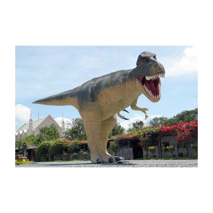 T-Rex Saurier sehr groß lebensgroß Deko- & Werbefigur