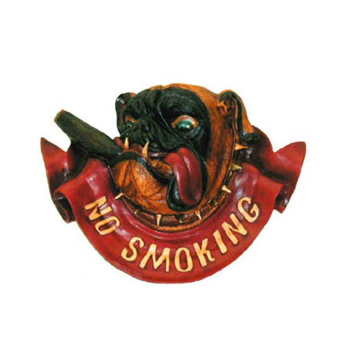 No Smoking-Schild verkleinert Dekorationsfigur