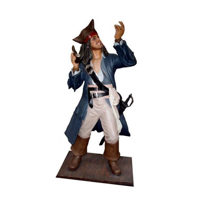 Pirat  Captain  lebensgroß Deko- & Werbefigur