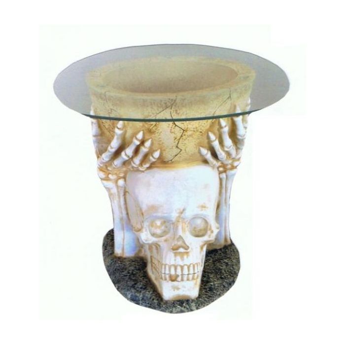 Totenkopf Tisch lebensgroß Tisch