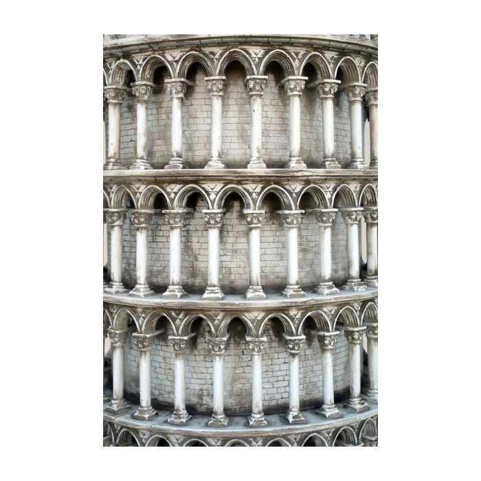 Orginale Nachbildung des Schiefen Turm von Pisa verkleinert Dekorationsfigur