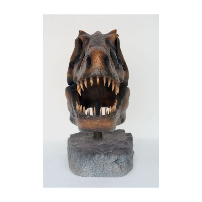 T-Rex Kopf als Skelett lebensgroß Dekoköpfe & Büsten