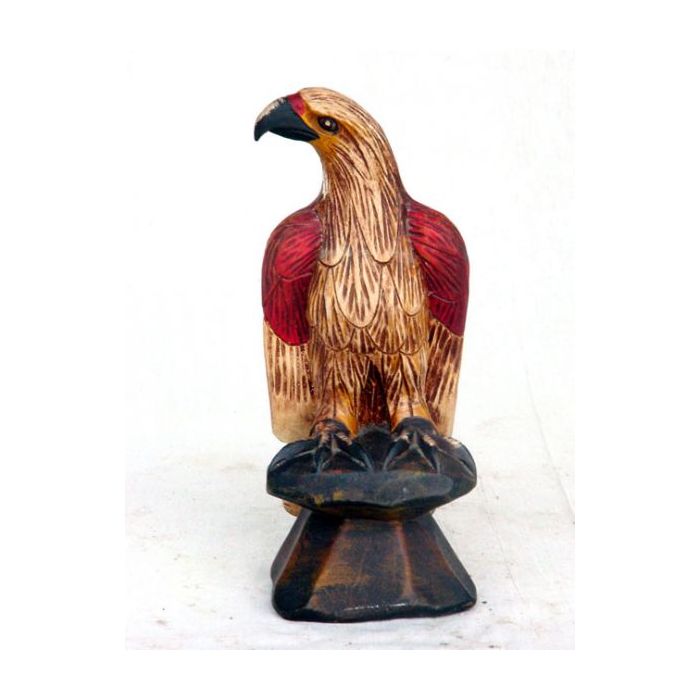 Adler sitzend klein verkleinert Dekorationsfigur