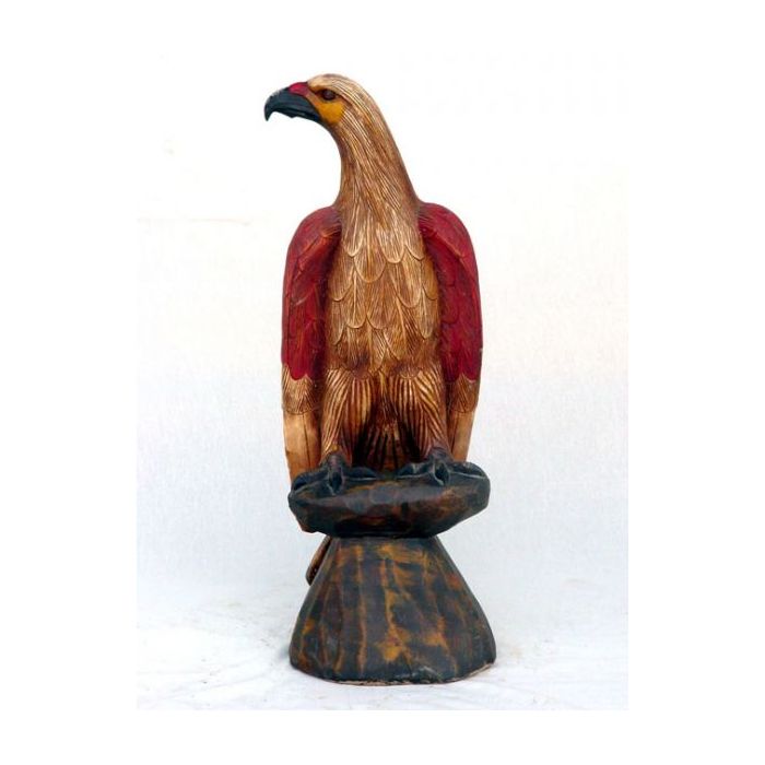 Adler sitzend groß verkleinert Dekorationsfigur