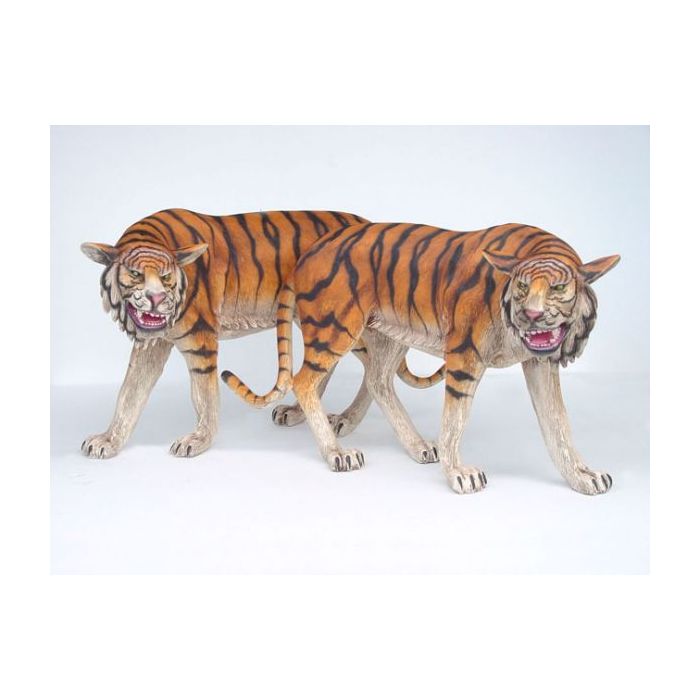 Tiger Rechts lebensgroß Deko- & Werbefigur