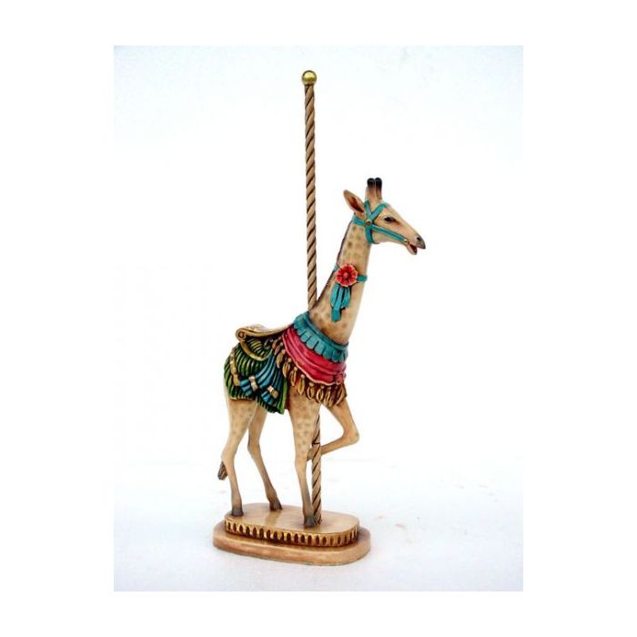 Giraffe Karussellfigur klein verkleinert Dekorationsfigur