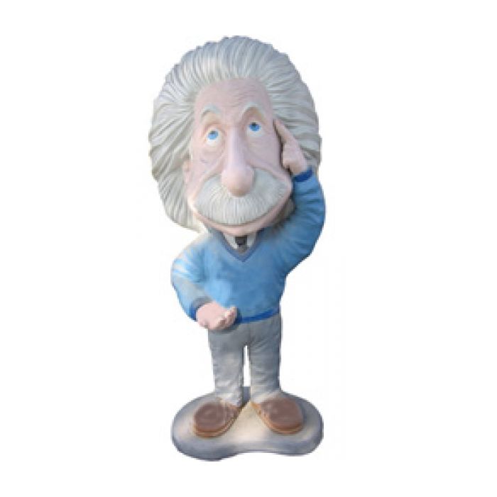 Einstein lebensgroß Dekorationsfigur