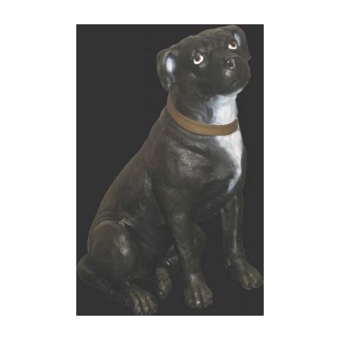 Staffordshire Terrier lebensgroß Dekorationsfigur