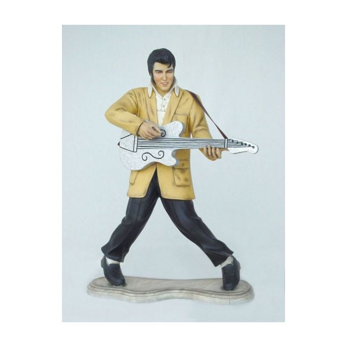 Elvisdouble klein mit Gitarre verkleinert Dekorationsfigur