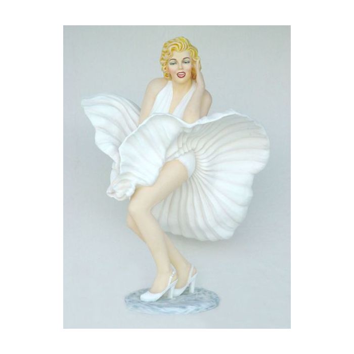 Marilyn Monroe Double tanzend lebensgroß Dekorationsfigur