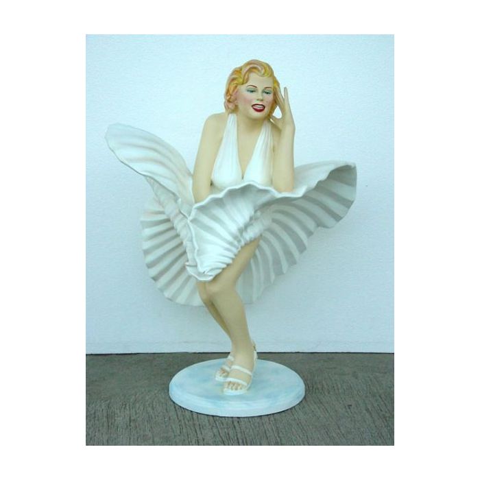 Marilyn Monroe Double tanzend klein verkleinert Dekorationsfigur