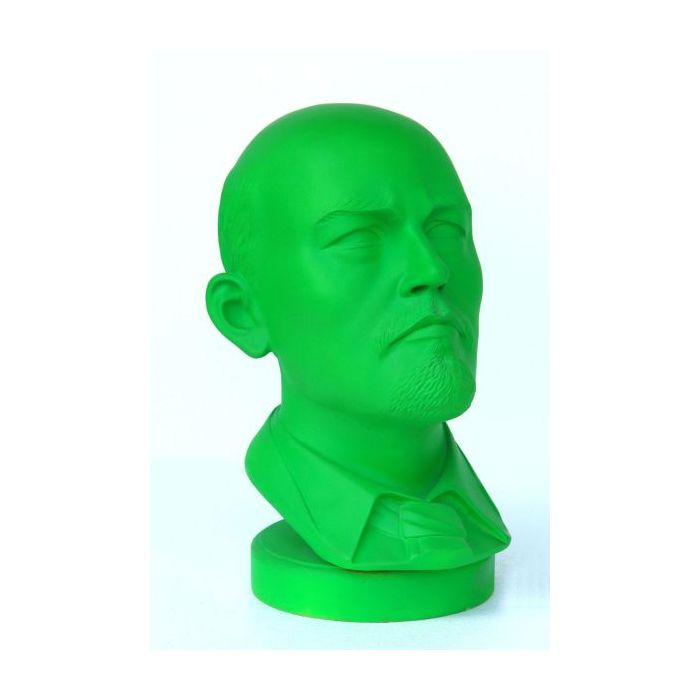 Vladimir Lenin Büste grün lebensgroß Dekorationsfigur