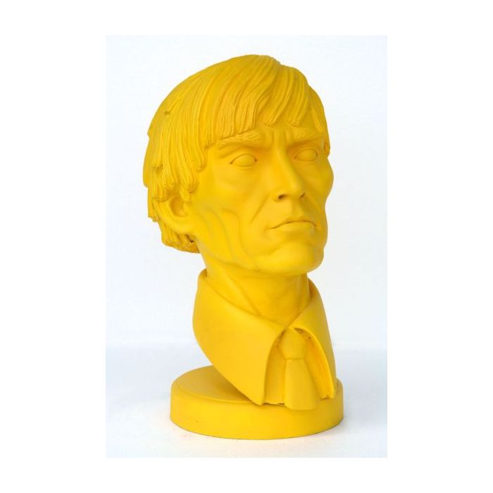 Andy Warhol Büste gelb lebensgroß Dekorationsfigur