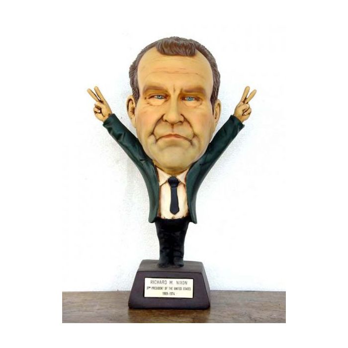 Richard M. Nixon Büste lebensgroß Dekorationsfigur
