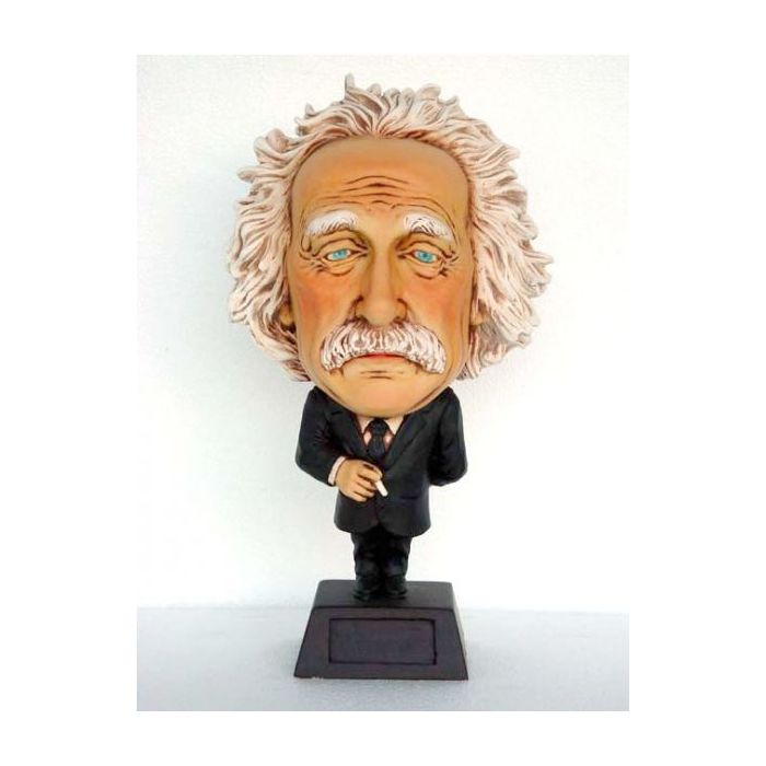 Albert Einstein Büste lebensgroß Dekorationsfigur