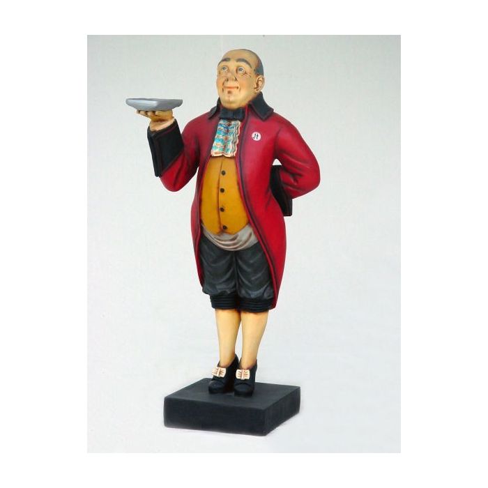 Amerikanischer Butler fett verkleinert Dekorationsfigur