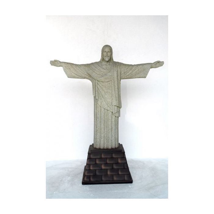 Christus Erlöserstatue Rio Brasilien klein verkleinert Dekorationsfigur