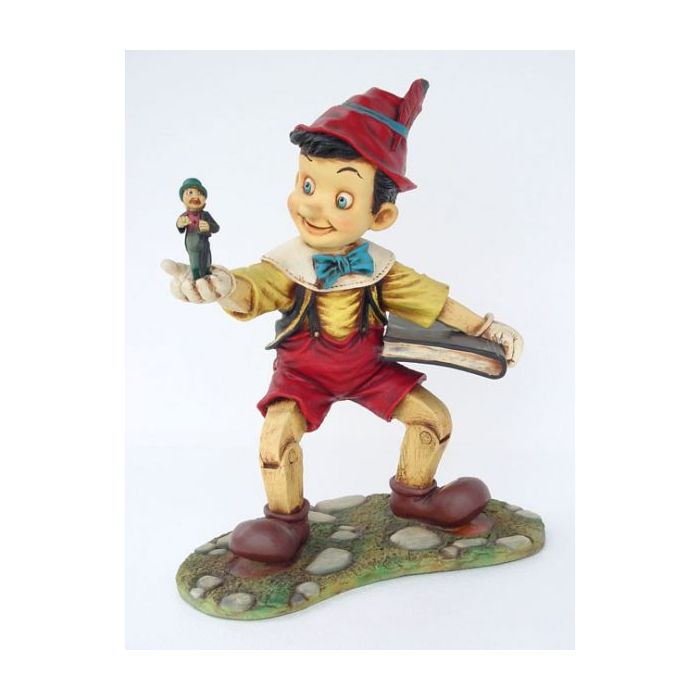 Pinocchio stehend lebensgroß Dekorationsfigur