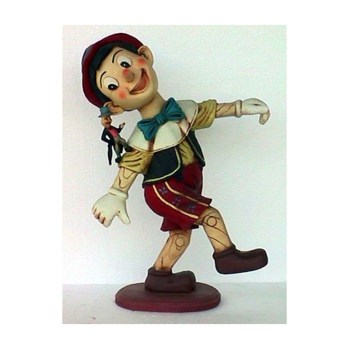 Pinocchio laufend lebensgroß Dekorationsfigur