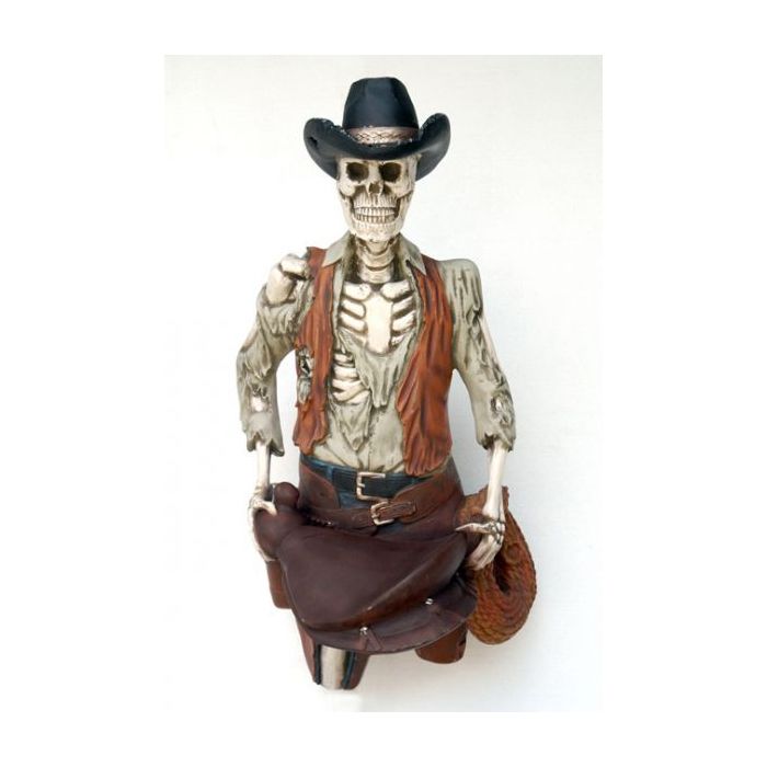 Cowboyskelett halb lebensgroß Deko- & Werbefigur
