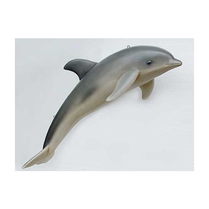 Delphin hängend 1 lebensgroß Dekorationsfigur