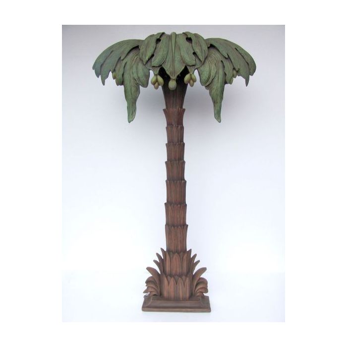 Halbe Retro Palme Realistisch lebensgroß Dekorationsfigur