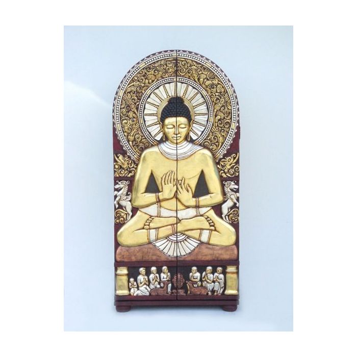 Buddha Cabinet lebensgroß Aufbewahrung