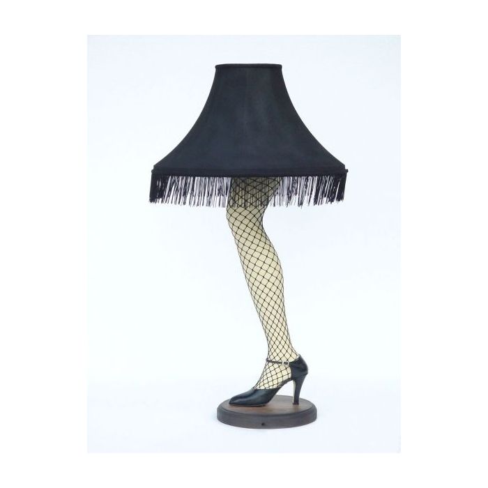 Lady Bein Lampe lebensgroß Beleuchtung