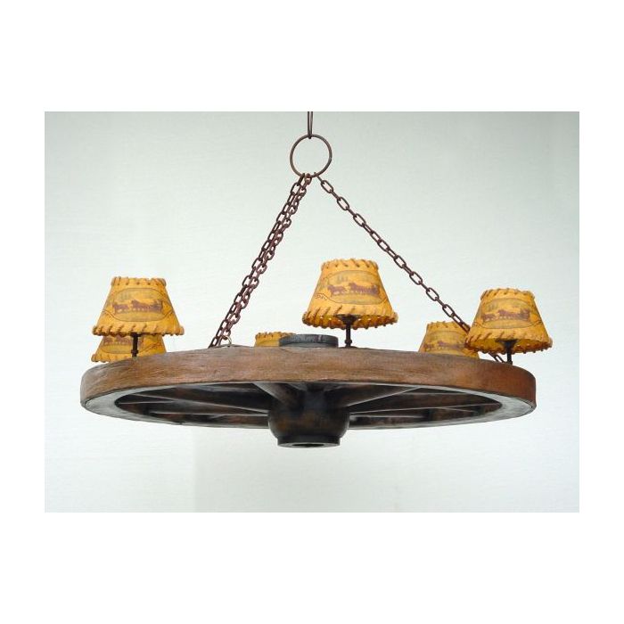 Western Deckenlampe groß lebensgroß Beleuchtung