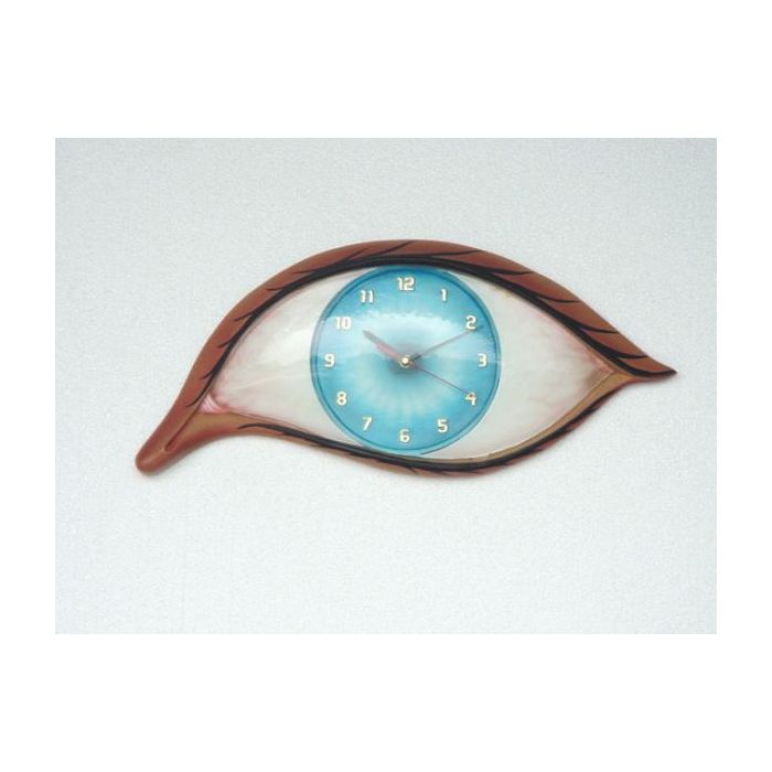 Auge als Uhr übergroß XXL Uhr