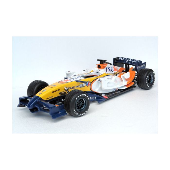 Blauer Formel 1 Rennwagen Nachbau klein verkleinert Deko- & Werbefigur