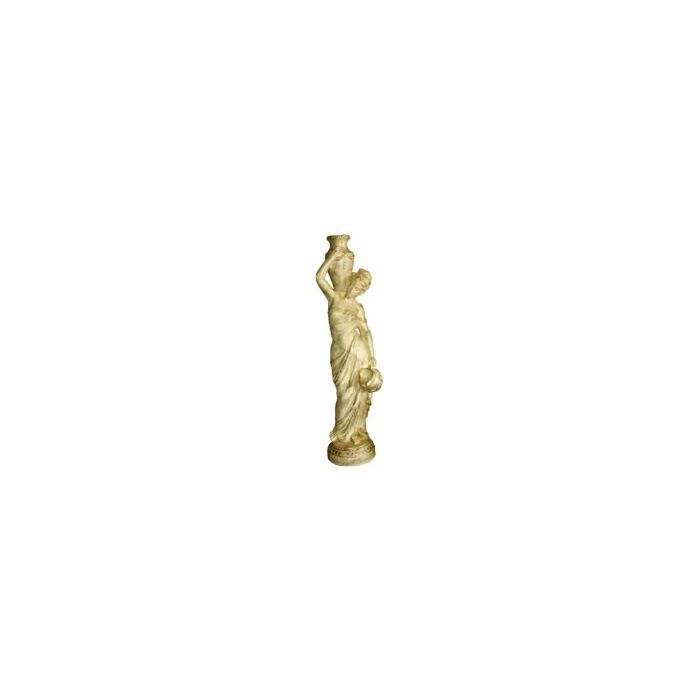 Antike Frauenfigur mit Vase verkleinert Dekorationsfigur