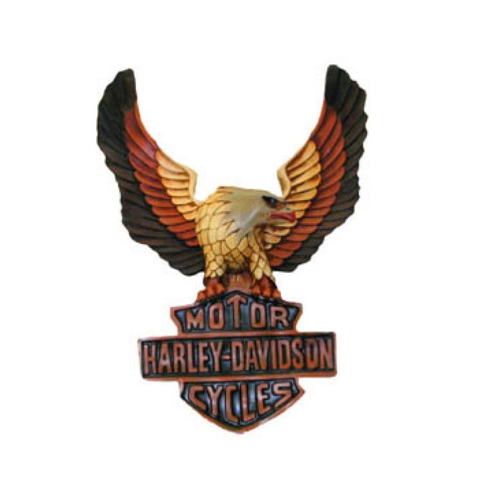 Harley Emblem verkleinert Schild