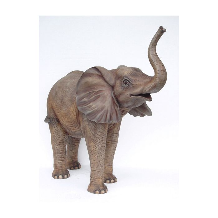 Baby Elefant stehend lebensgroß Deko- & Werbefigur