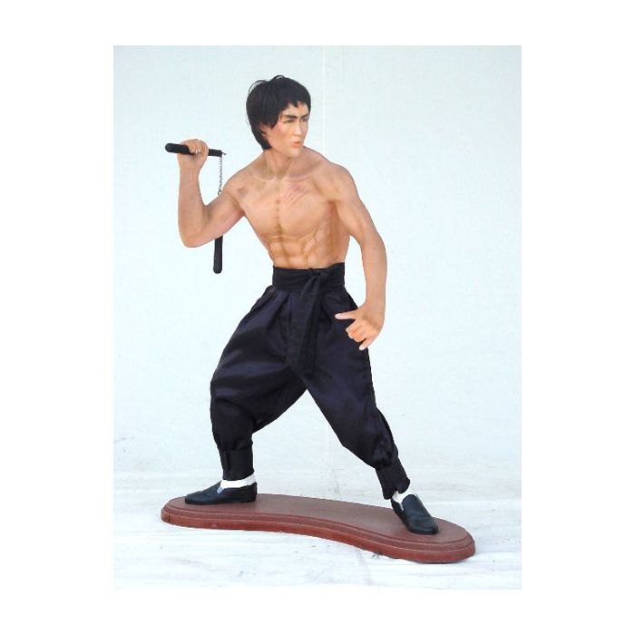 Kung-Fu Kämpfer Klein verkleinert Dekorationsfigur