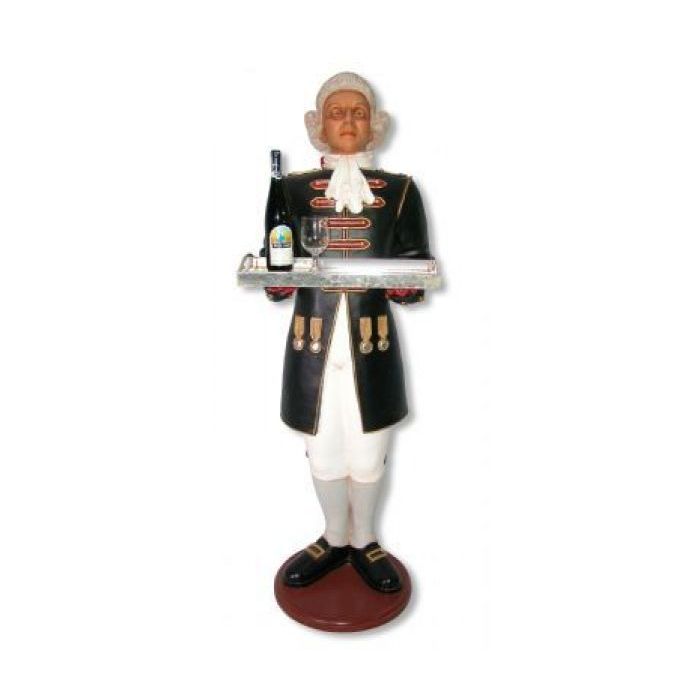 höfischer Butler lebensgroß Deko- & Werbefigur