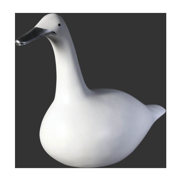 Moderner Vogel lebensgroß Dekorationsfigur