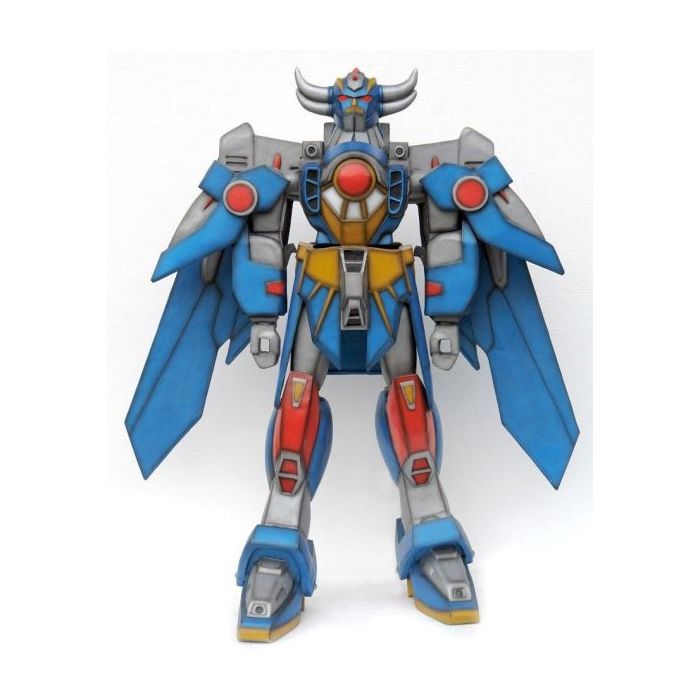 Transformer Roboter blau lebensgroß Deko- & Werbefigur