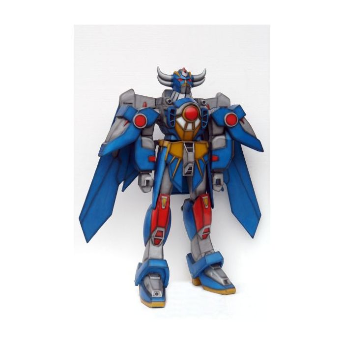 Transformer Roboter blau lebensgroß Deko- & Werbefigur