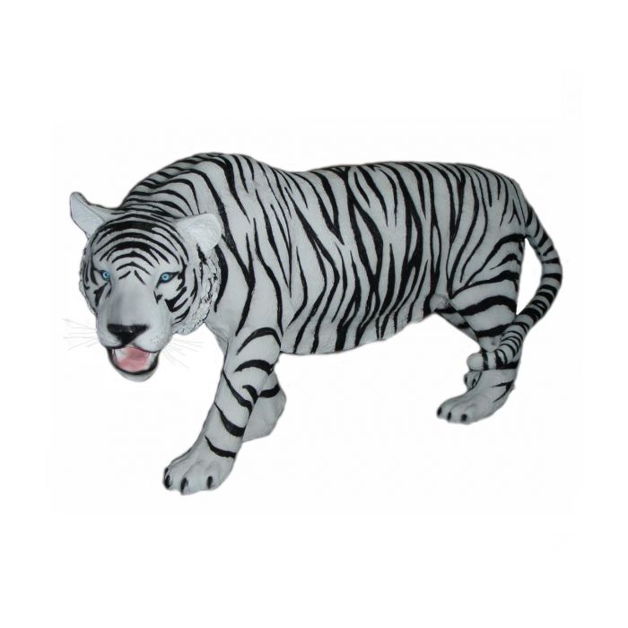 weißer Tiger lebensgroß Deko- & Werbefigur