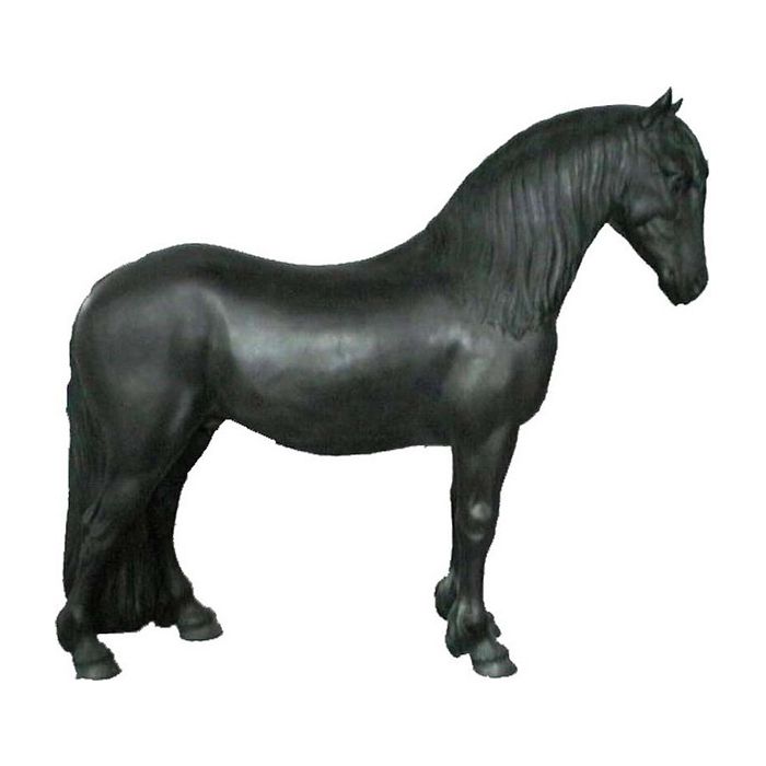 Pferd Friese lebensgroß Deko- & Werbefigur