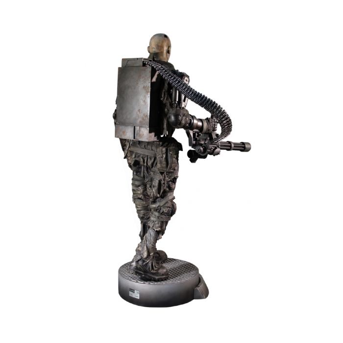 Terminator T-600 Salvation inkl. LED-Leuchten lebensgroß Dekorationsfigur